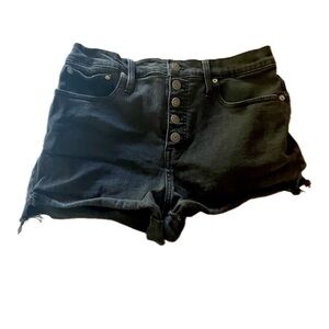 Madewell Black Denim Women's Shorts